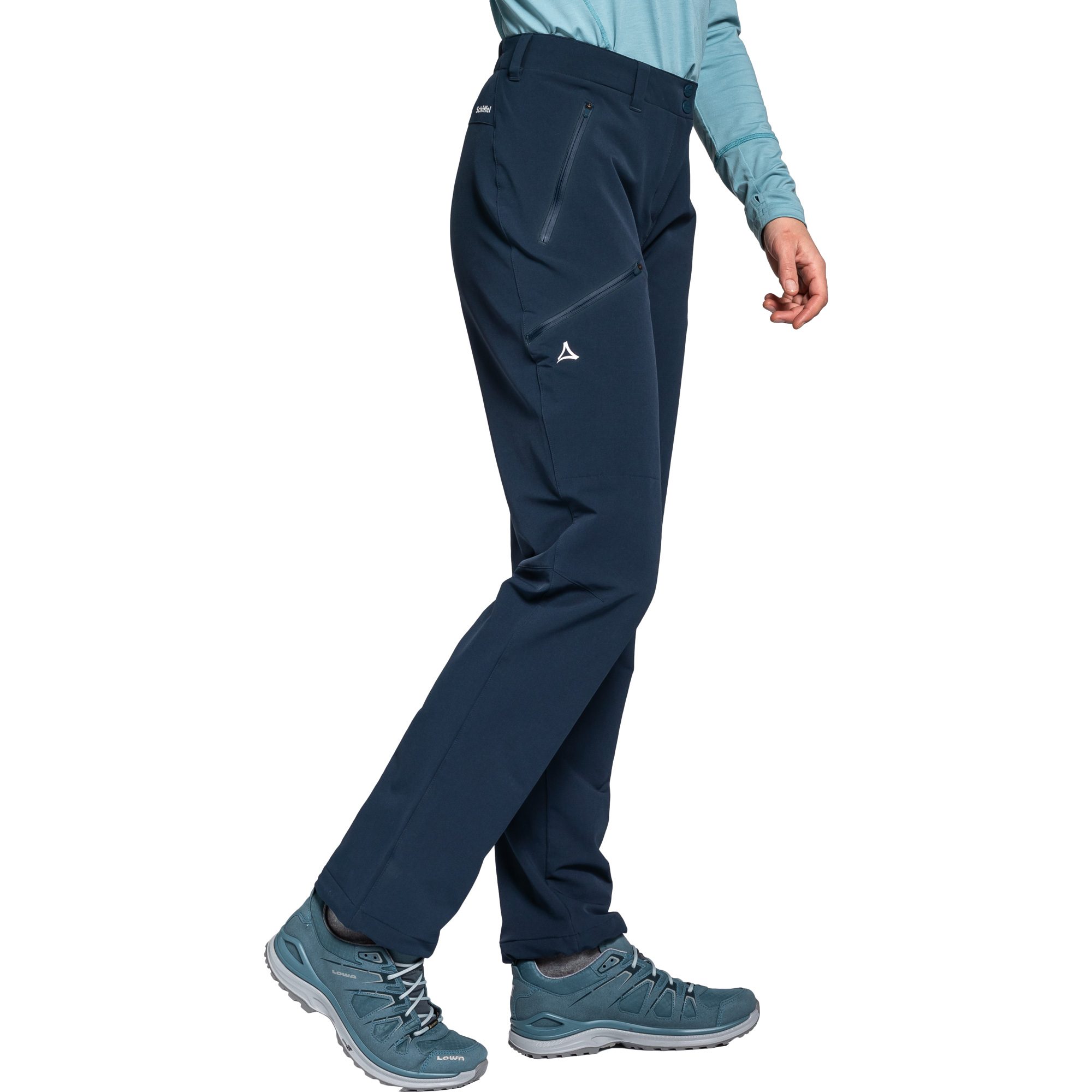 Schöffel Ascona Warm Wanderhose Damen navy blazer