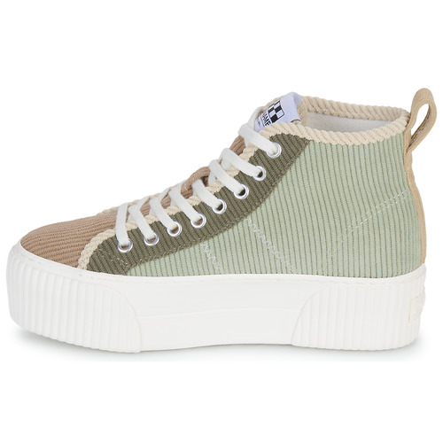 No Name - IRON MID - Vert / Beige
