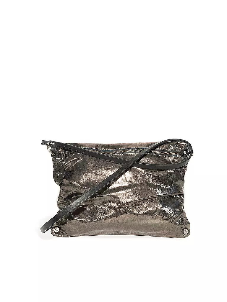 INA KENT Ledertasche - Umhängetasche MOONLIT Ed. 1 grau