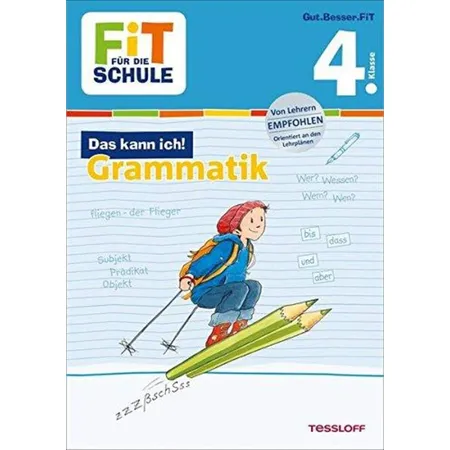 Tessloff Fit für die Schule - Das kann ich: Grammatik 4. Klasse