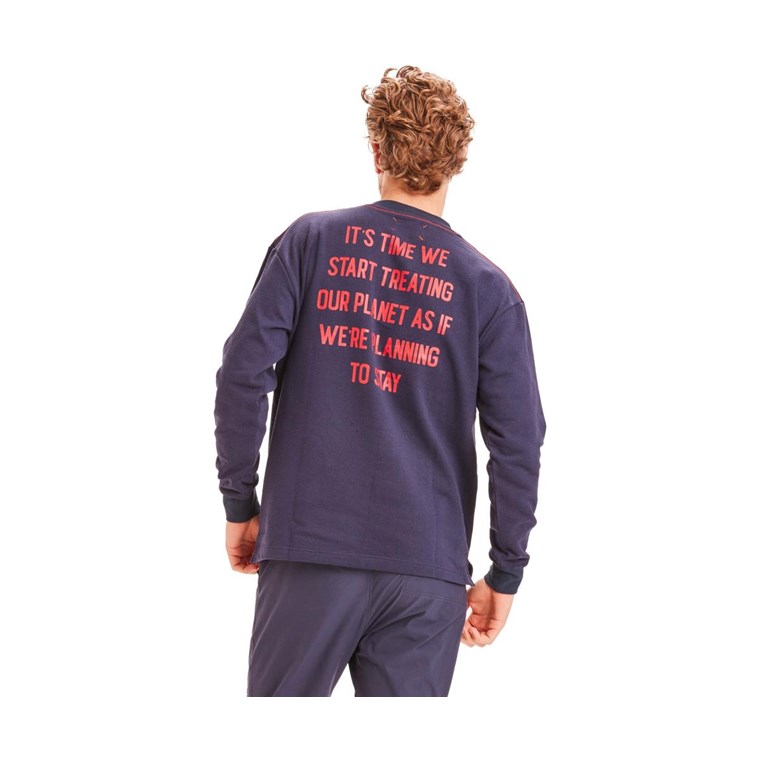 KnowledgeCotton Apparel Reborn Elm Printed Sweater Men