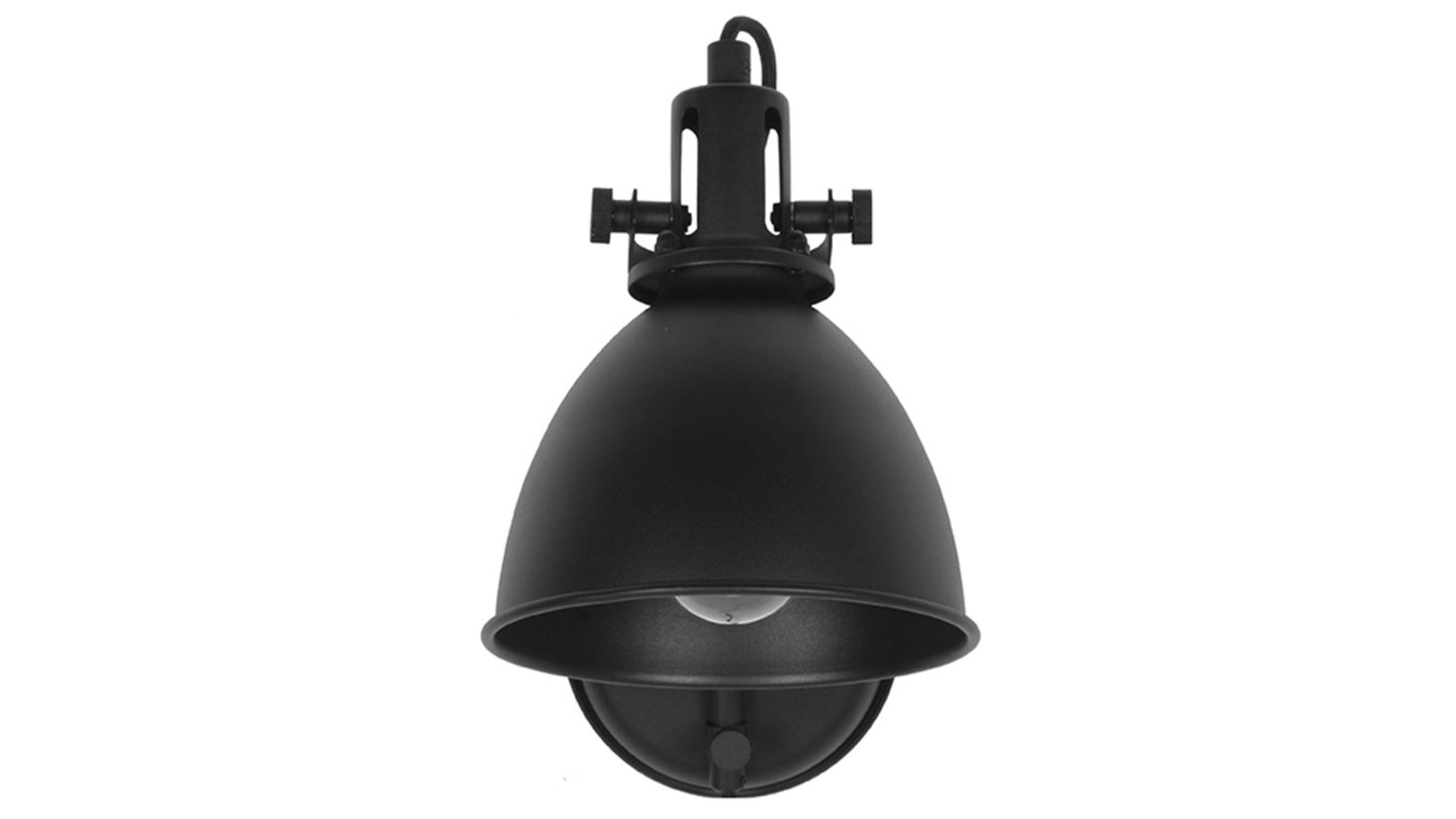 Wandlamp Zwart Metaal MT-2126 Spot B18 x D32 cm