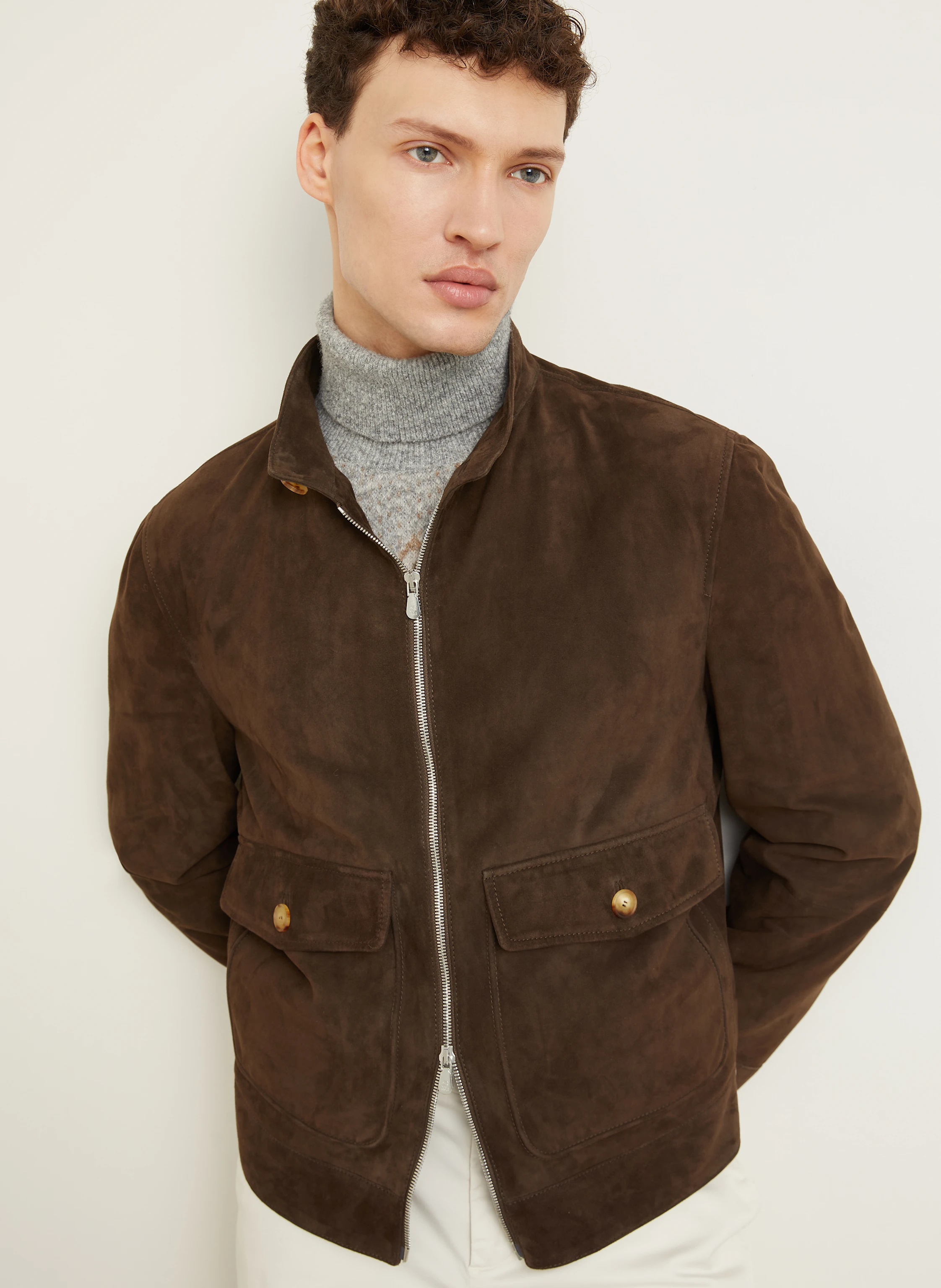 BRUNELLO CUCINELLI Lederjacke