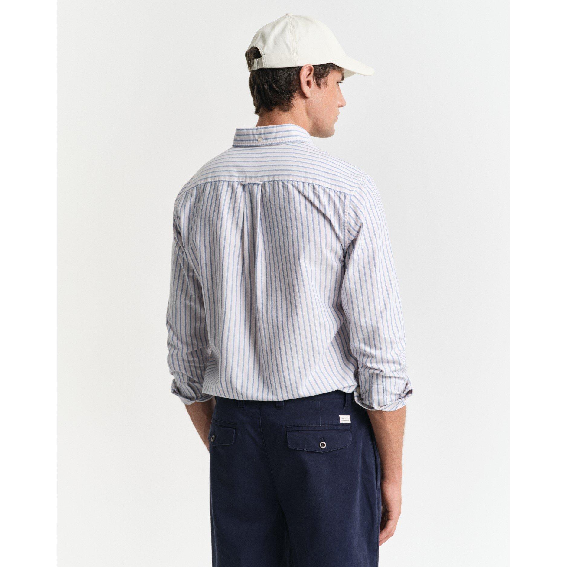 Gant Regular Fit Striped Classic Oxford Shirt