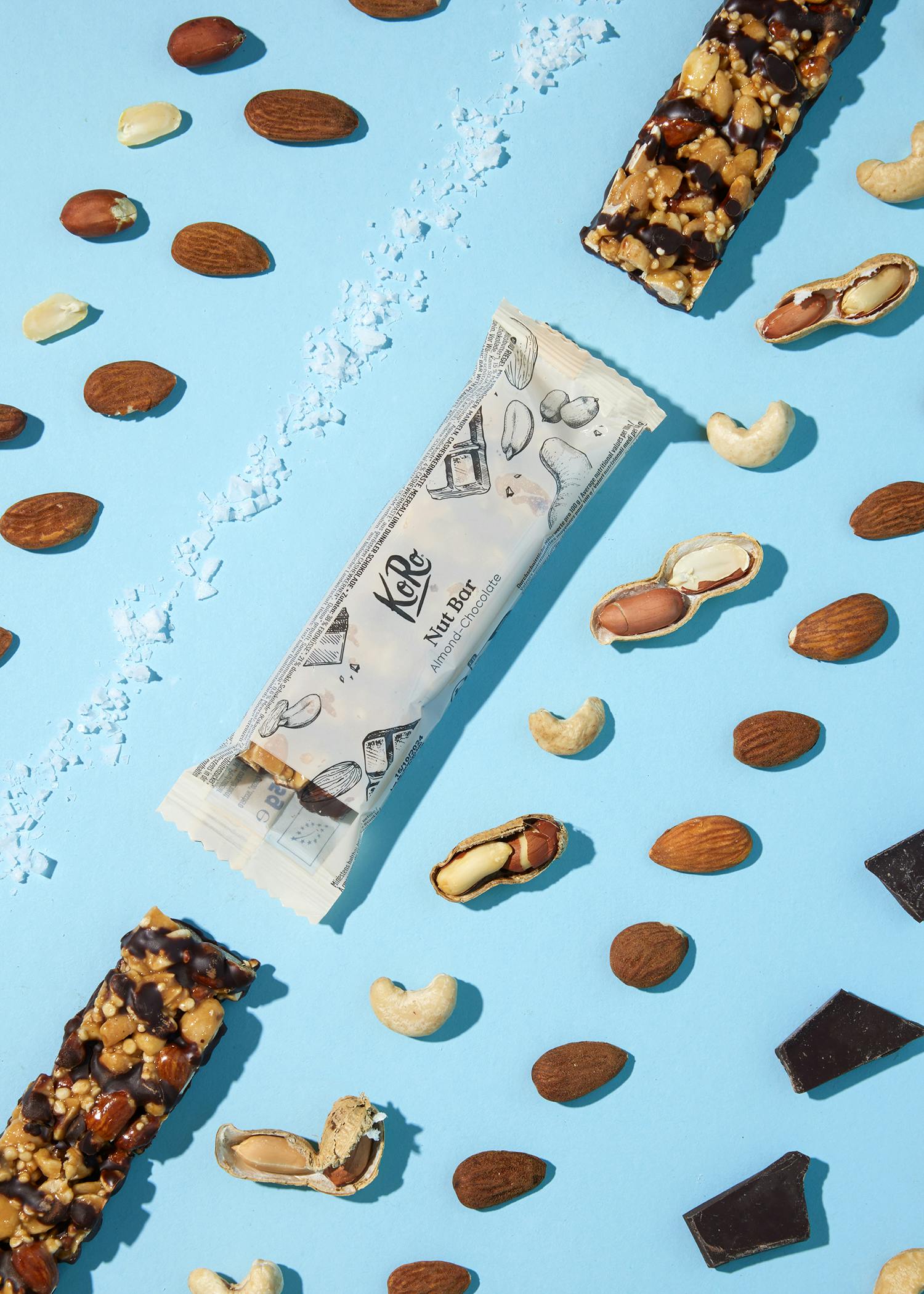 Bio Nut Bar Almond-Chocolate with Sea Salt 45 g