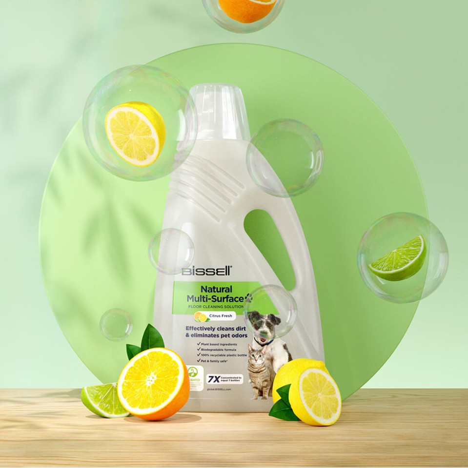 Bissell -Cleaning Solution Natural Multi-Surface Pet 2L