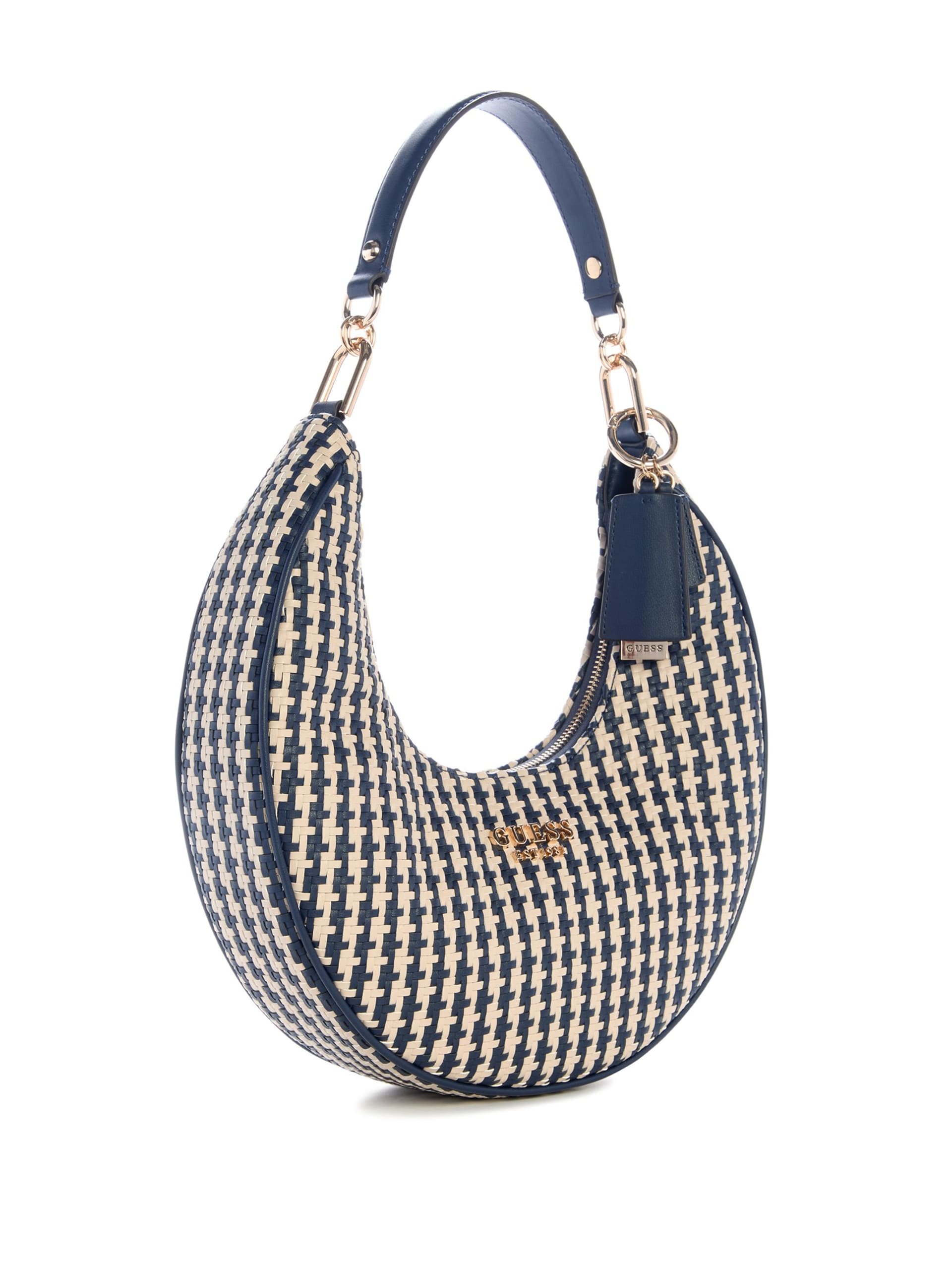 Bolsa de ombro hobo trançada Mirema