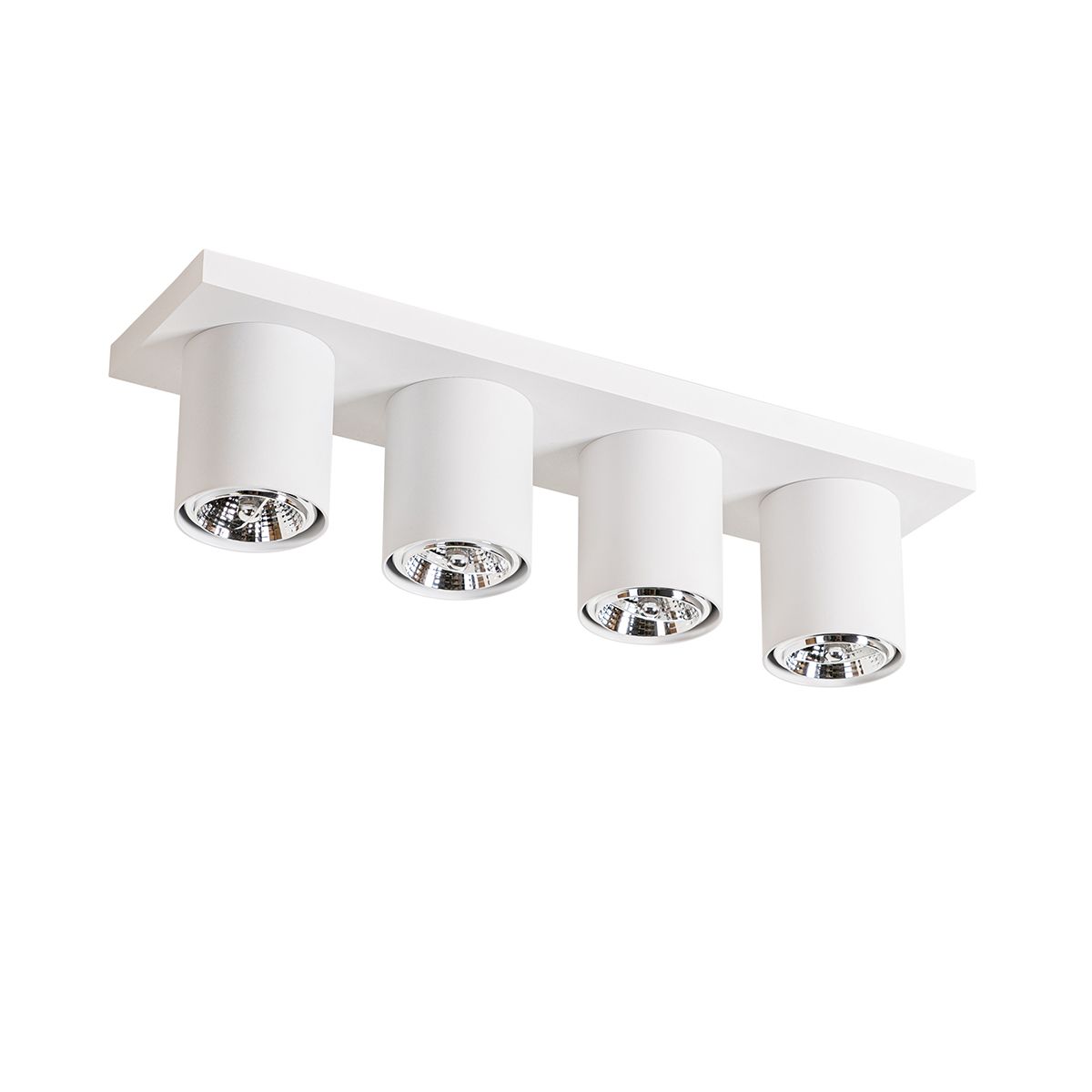 Moderne plafondspot wit 4-lichts - Tubo