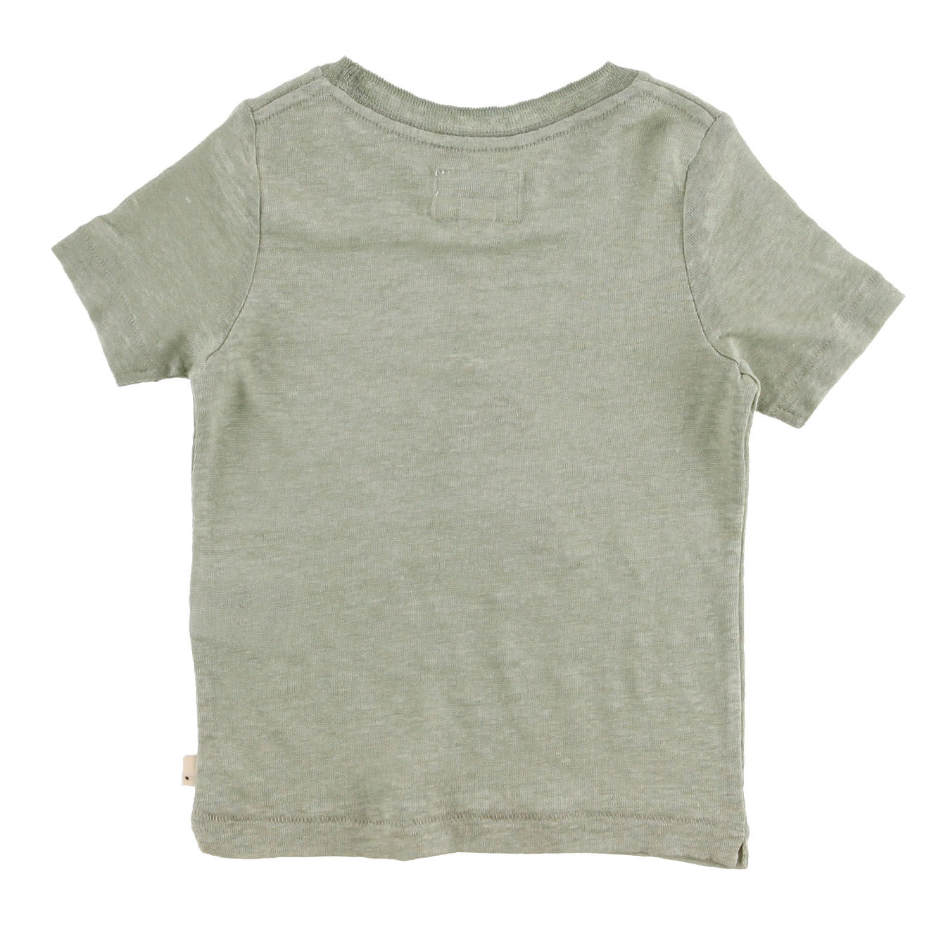 Bellerose T-Shirt 100% Lin Mogo vert thym
