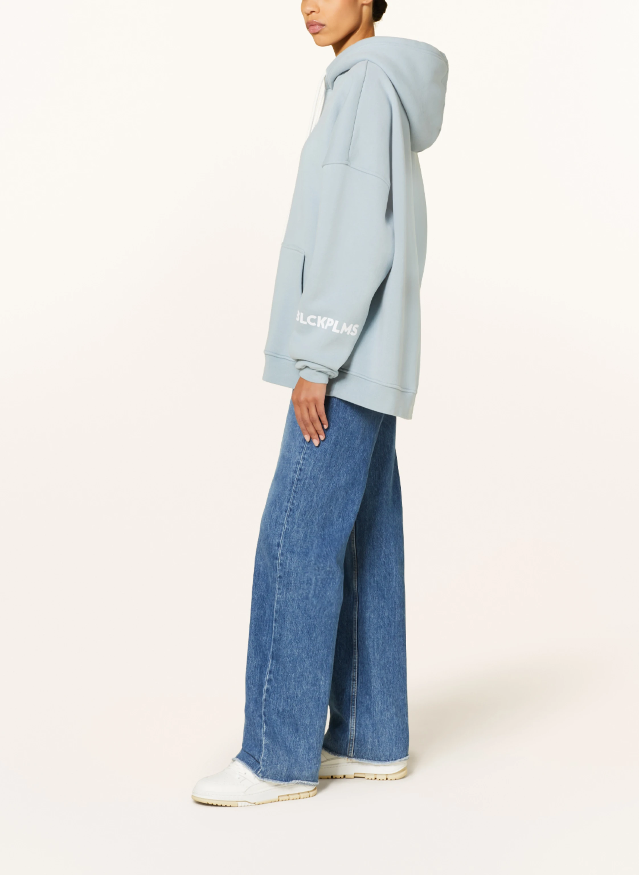 black palms Oversized-Hoodie HONEY