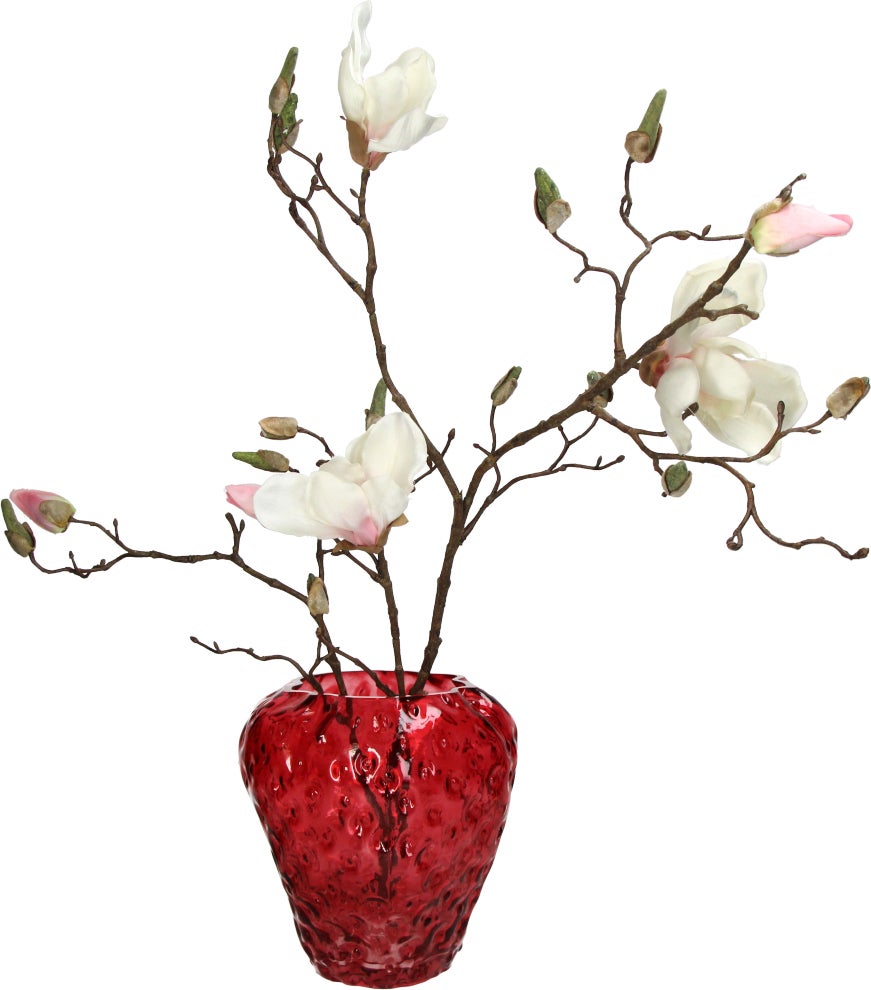 Vaas Aardbei rood D 18,5 H 20 cm