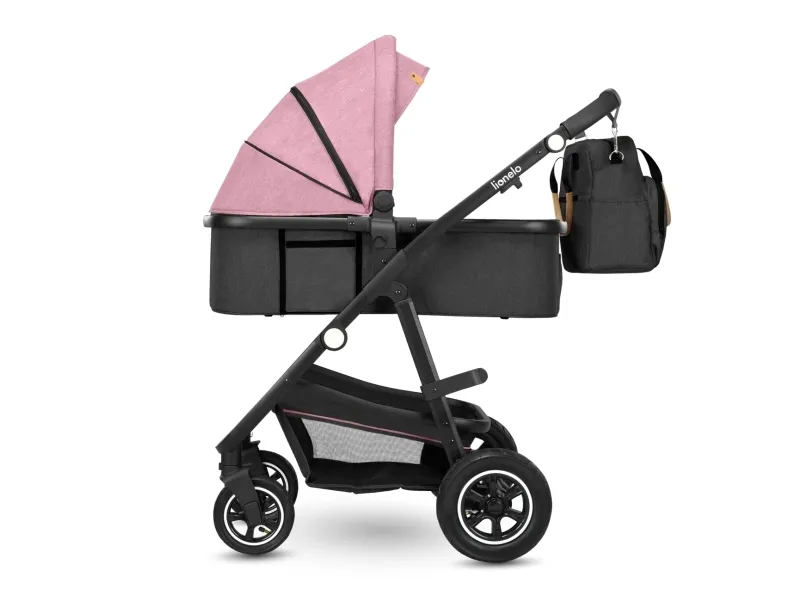 Lionelo Strollers - Lo-Amber 3In1 Pink Rose