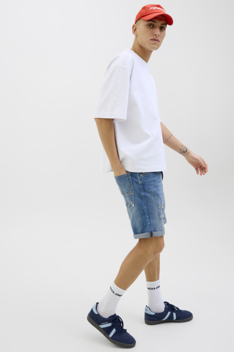 Jack & Jones blauwe heren korte broek