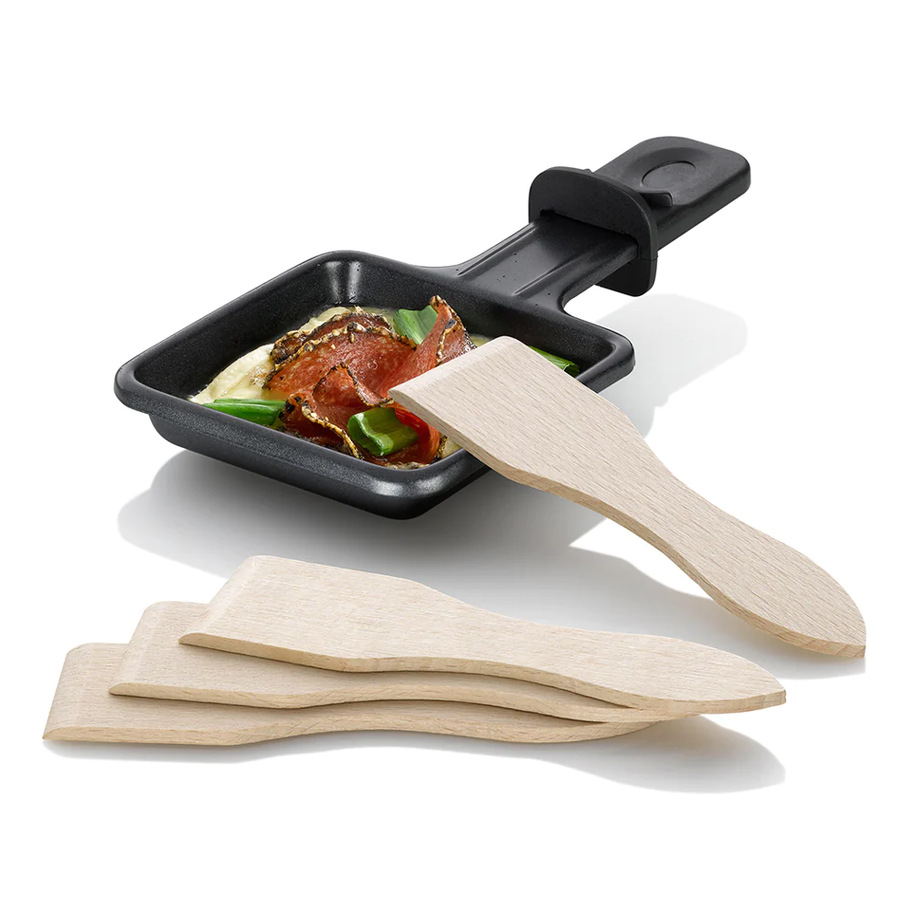 Set 8 spatules à raclette en bois de hêtre Kela