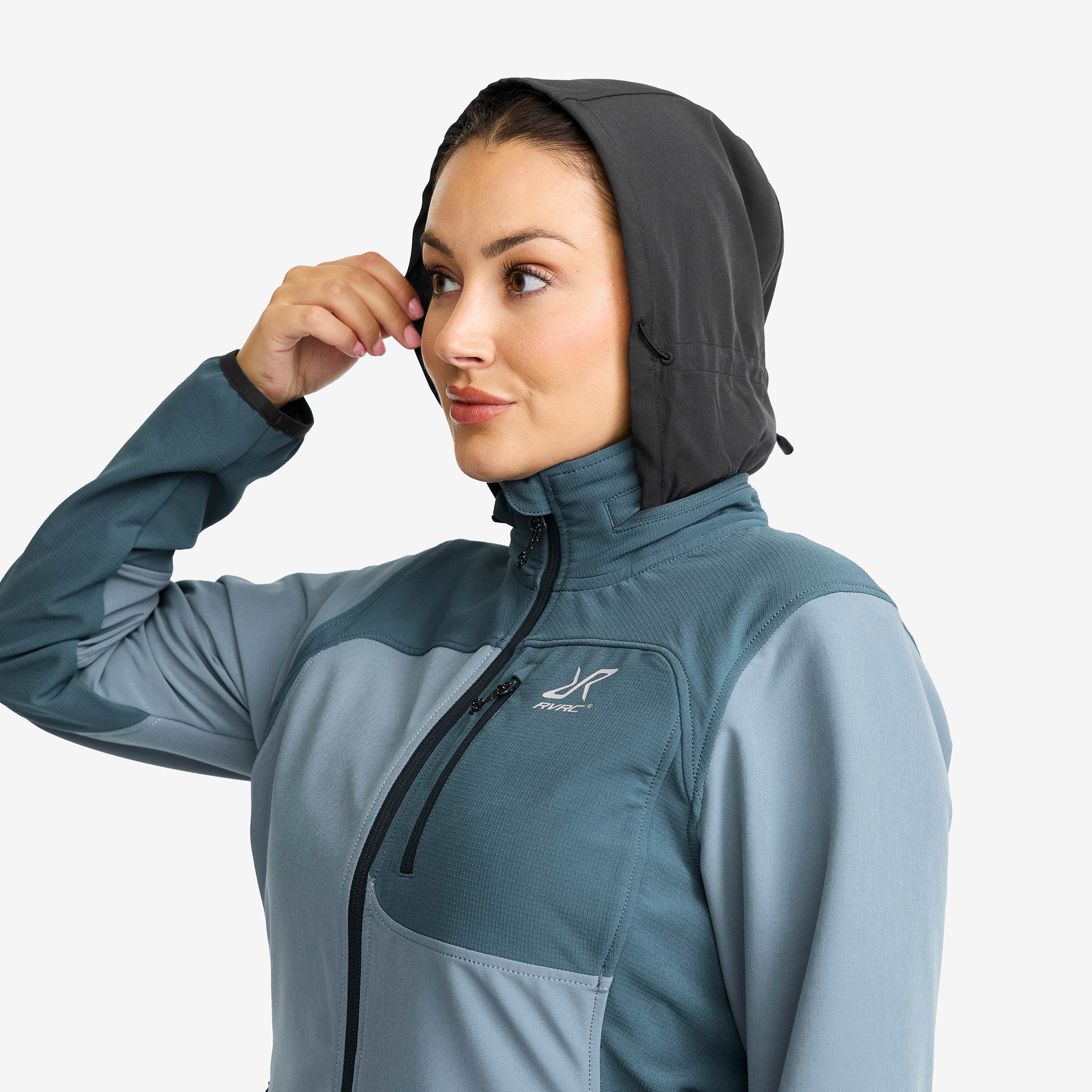 Ridge Trek Stretch Jacket Dame Orion Blue/Blue Mirage