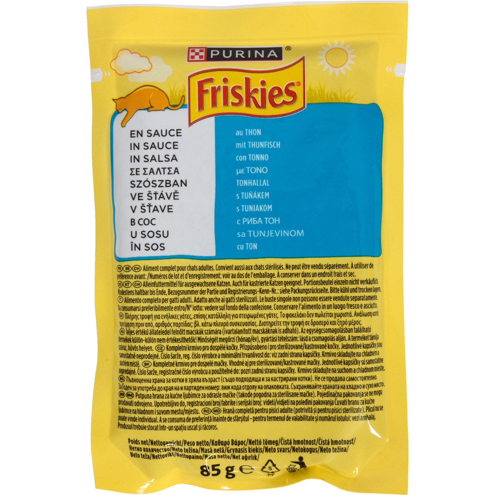 Friskies in Sauce für Katze 24 x 85 g