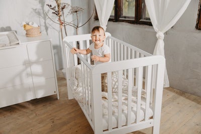 Yappy Kids YappyLull Sprinkelseng, Hvit