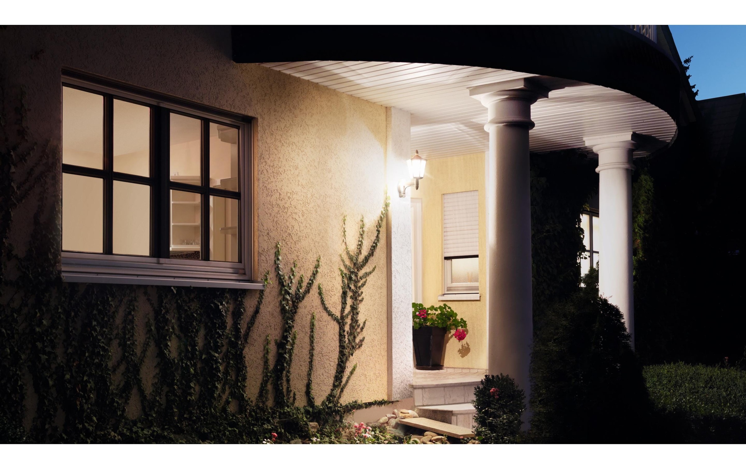 steinel LED Wandleuchte »L 15 E27, 60 W, Schwarz« E27
