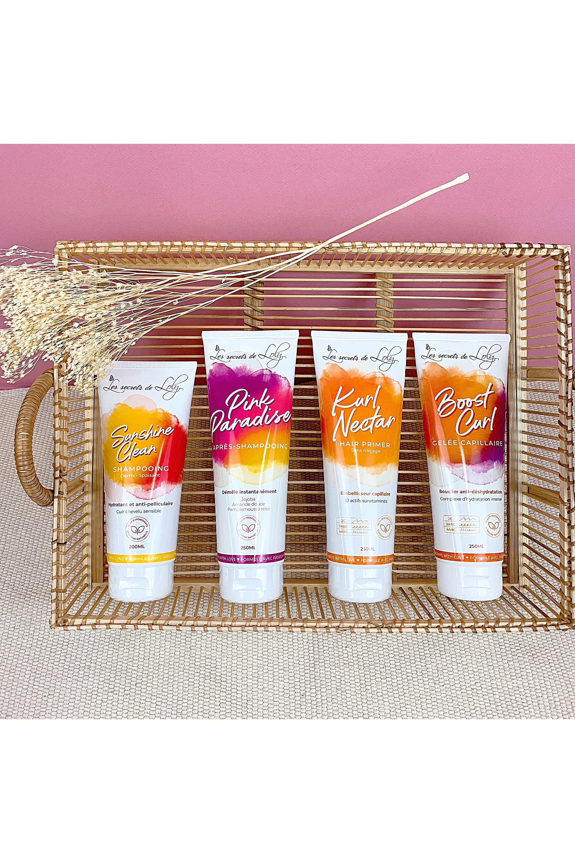 Les Secrets de Loly Routine complète pour cheveux secs