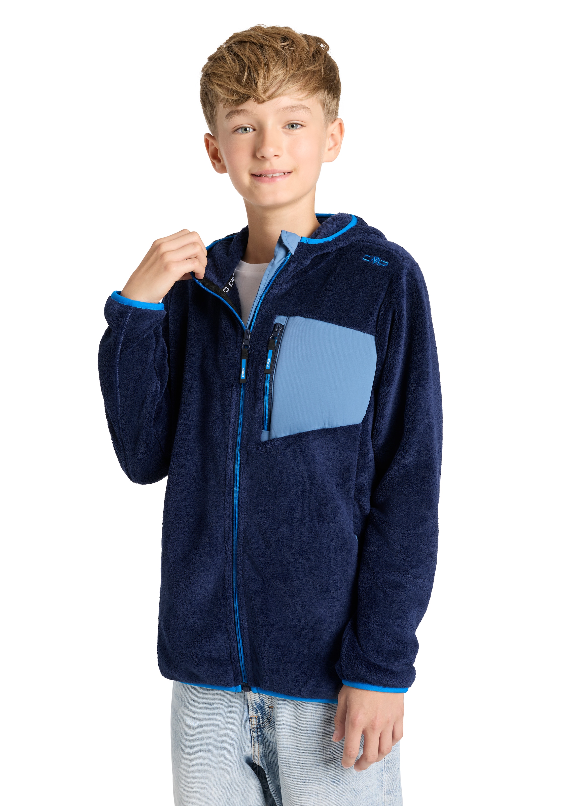 CMP Fleecejacke »KID JACKET FIX HOOD« 1 Stk. tlg.