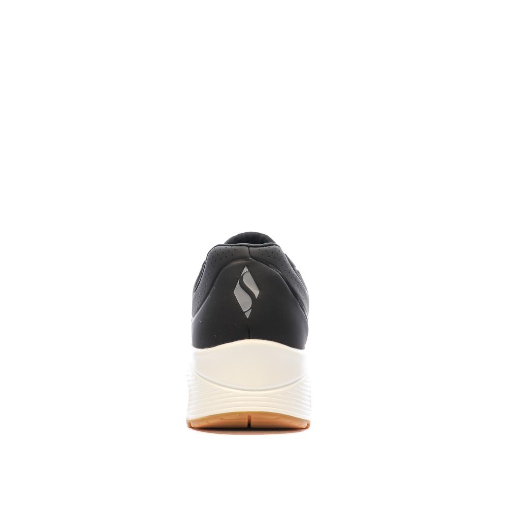 Skechers Baskets Noires Femme Skechers Uno
