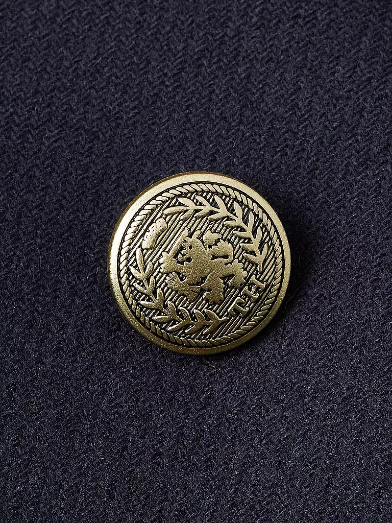 TOMMY HILFIGER Wollmantel dunkelblau