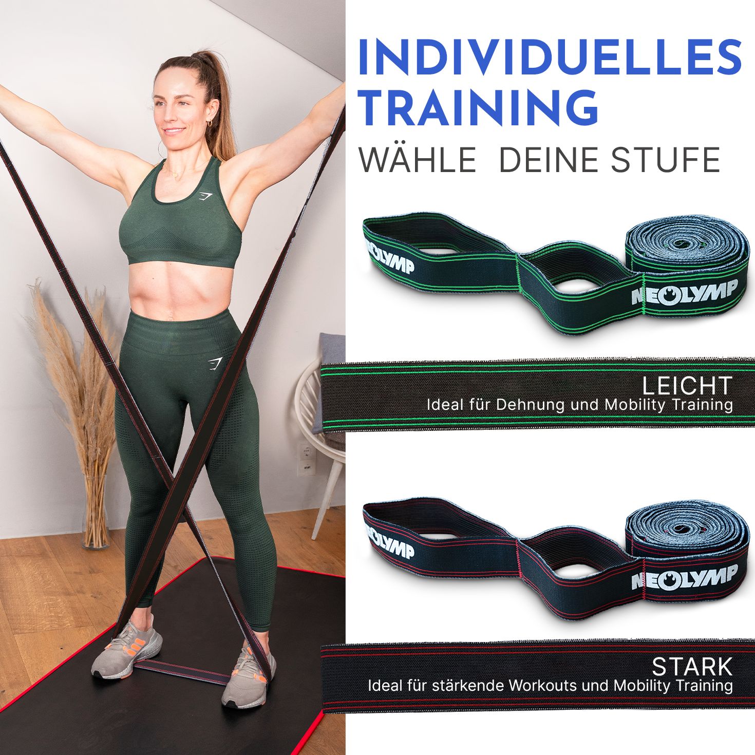 NEOLYMP Fitnessbänder Set