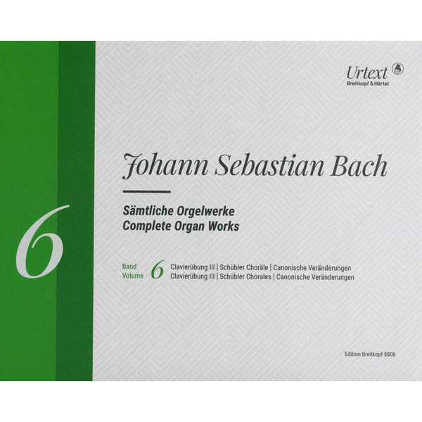 Breitkopf & Härtel Bach sämtliche Orgelwerke