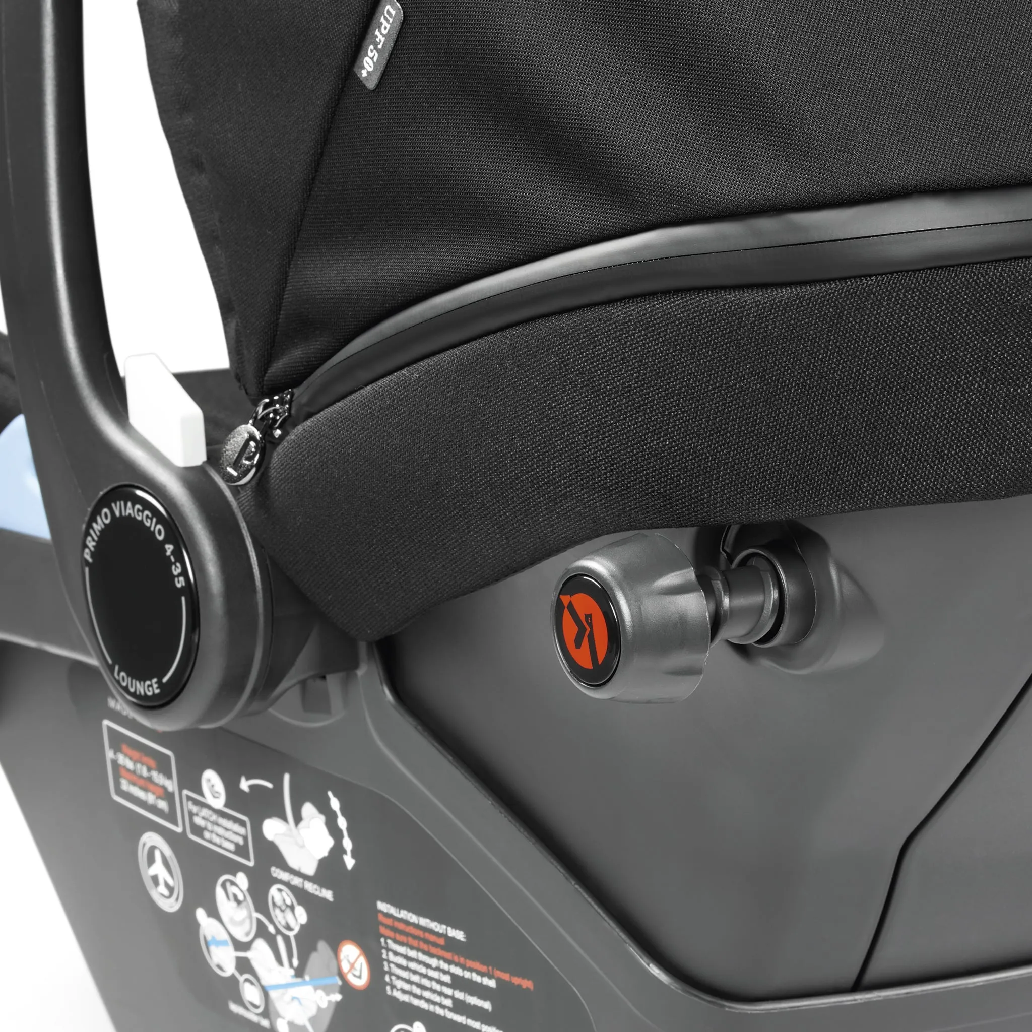 Peg Perego Siège d'Auto Primo Viaggio Lounge 4-35lb - Noir