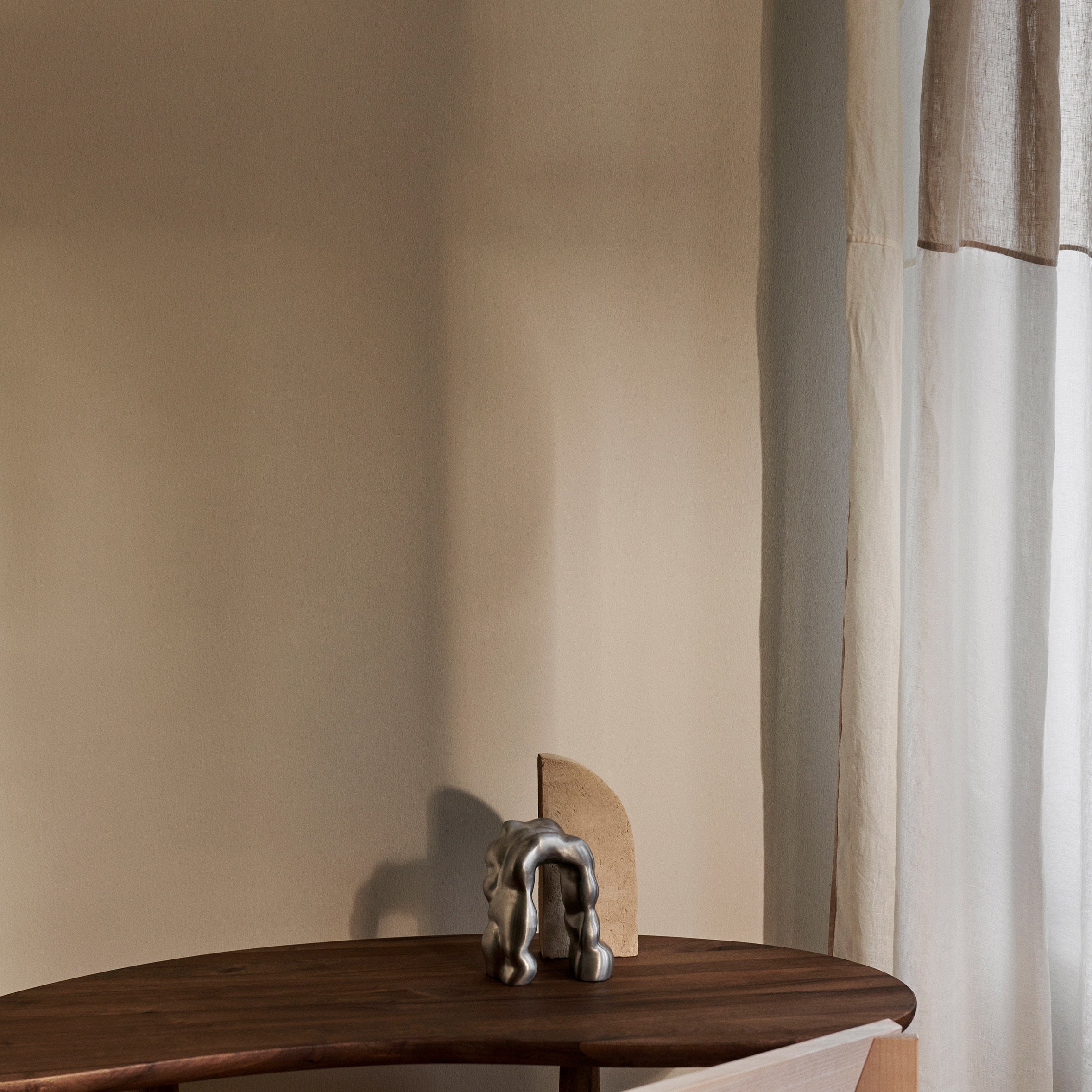 Ferm Living Morf Ornament - Brushed Aluminium