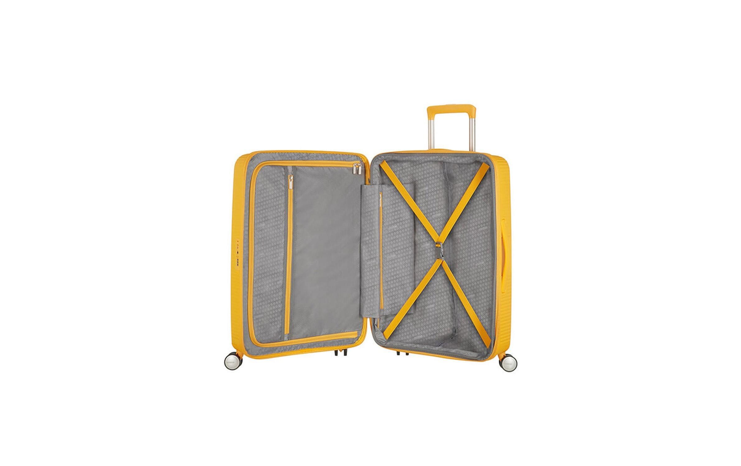 Reisekoffer Soundbox 71.5 l, Golden Yellow<br>Ideal für einwöchige Reise