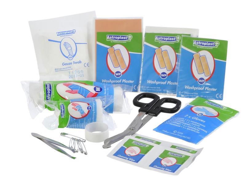 Care Plus Erste-Hilfe-Set Basic Erste-Hilfe-Kit mit Grundausstattung, 12-teilig