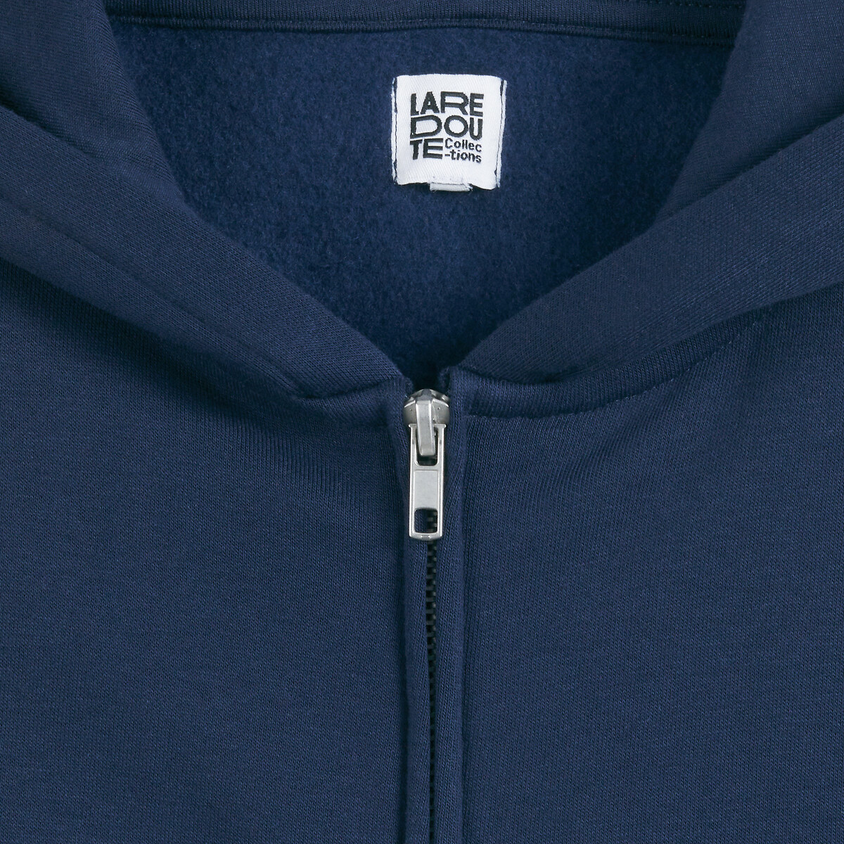COLEÇÕES LA REDOUTE<br>Moletom com zíper em molton