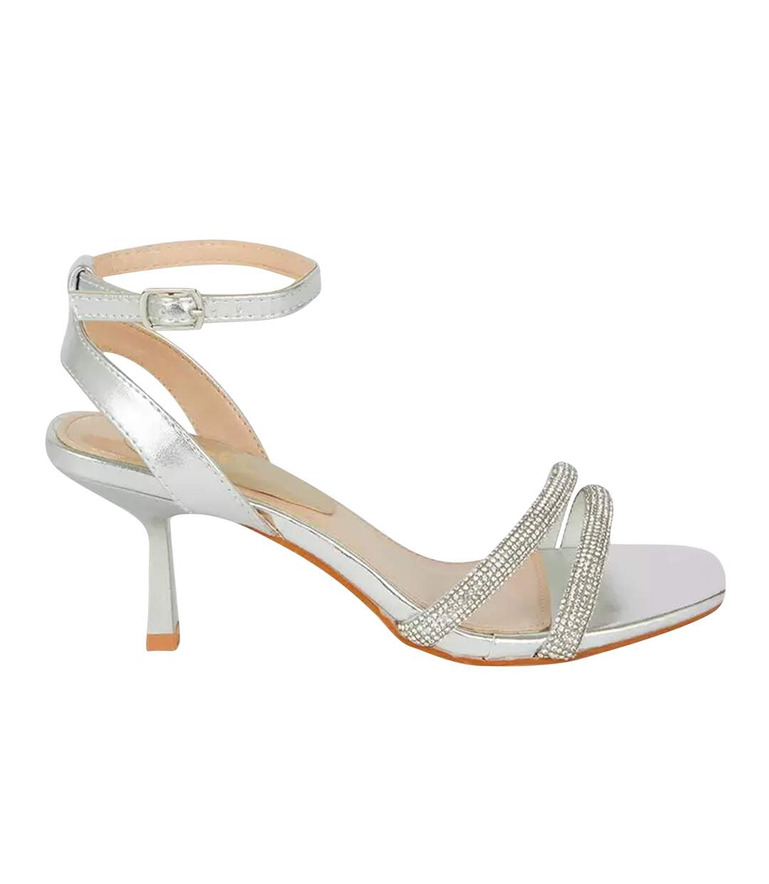 Dorothy Perkins - Sandales SARINA - Femme (Argenté) - UTDP2098