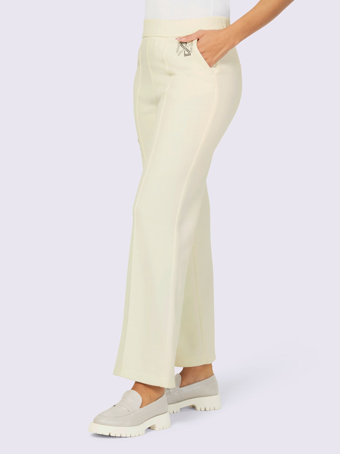 Pantalon avec viscose