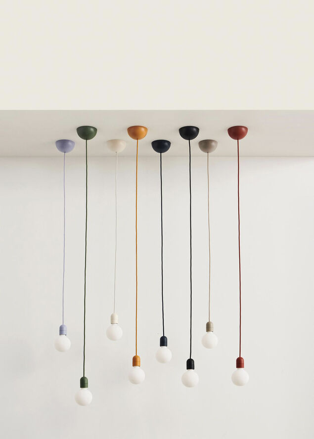 Hay Common Pendant Cord set-Rusty red