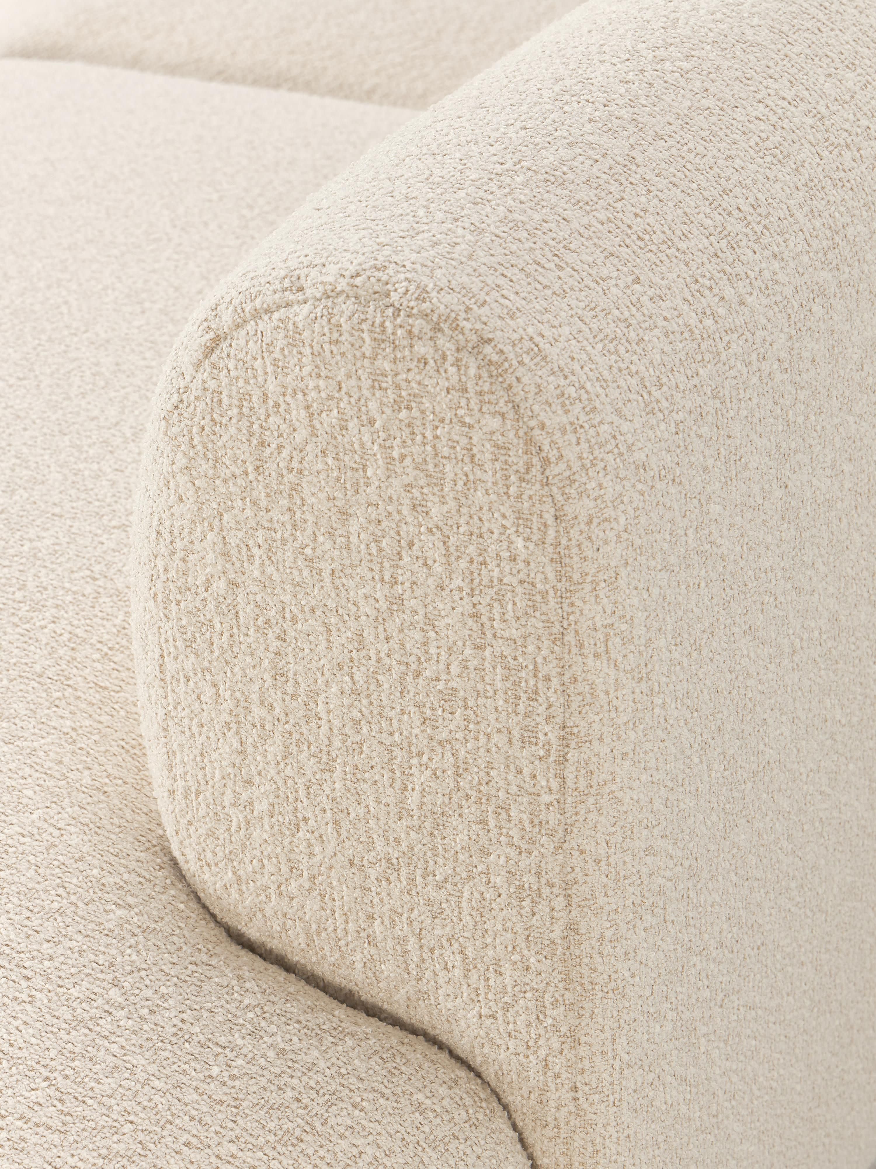 Modulaire bouclé hoekbank Sofia (4 zits)
