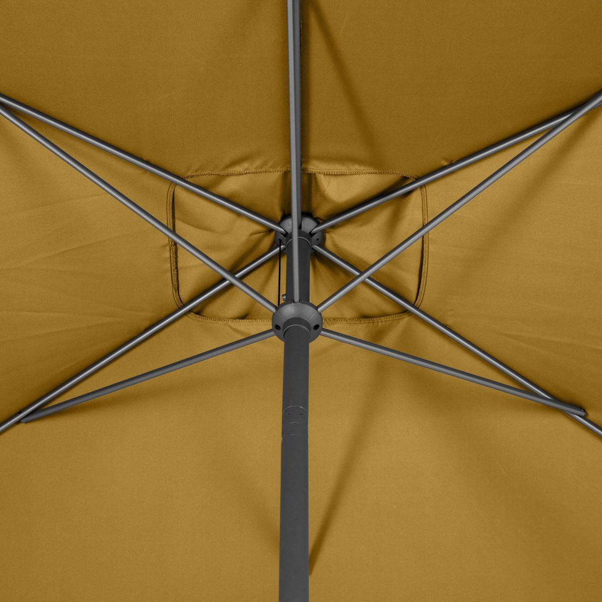 PARASOL LOOMPA 2X3M MOUTARDE