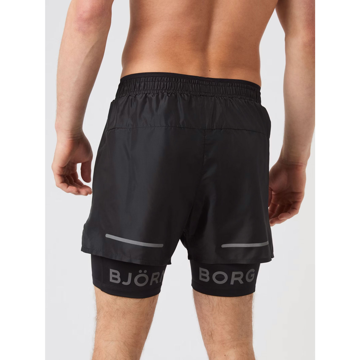 Björn Borg Running 2in1 Shorts Heren