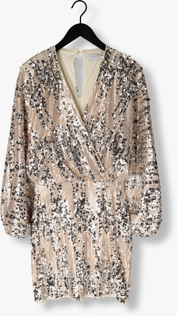 zilveren amaya amsterdam mini jurk every dress
