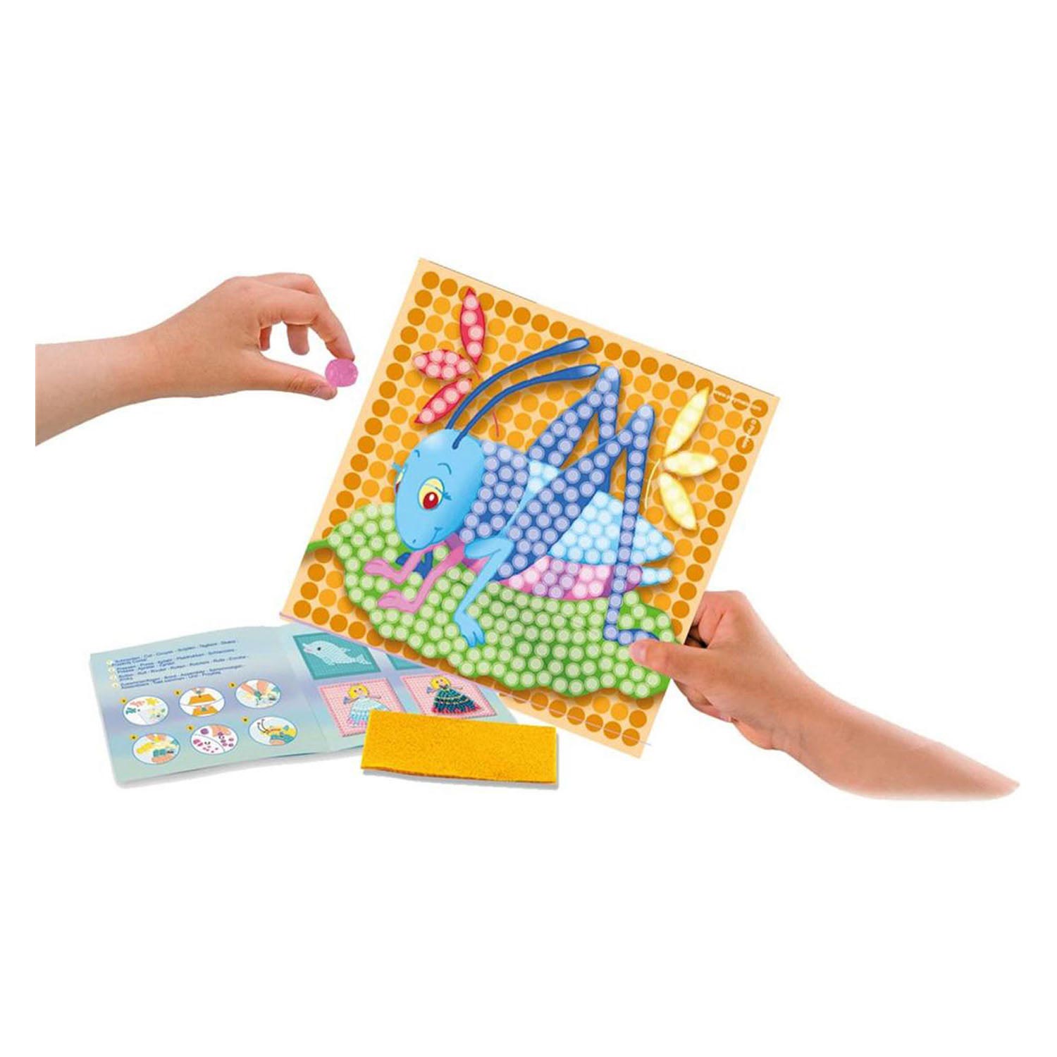 PlayMais Mozaïek Set - Kleine Insecten