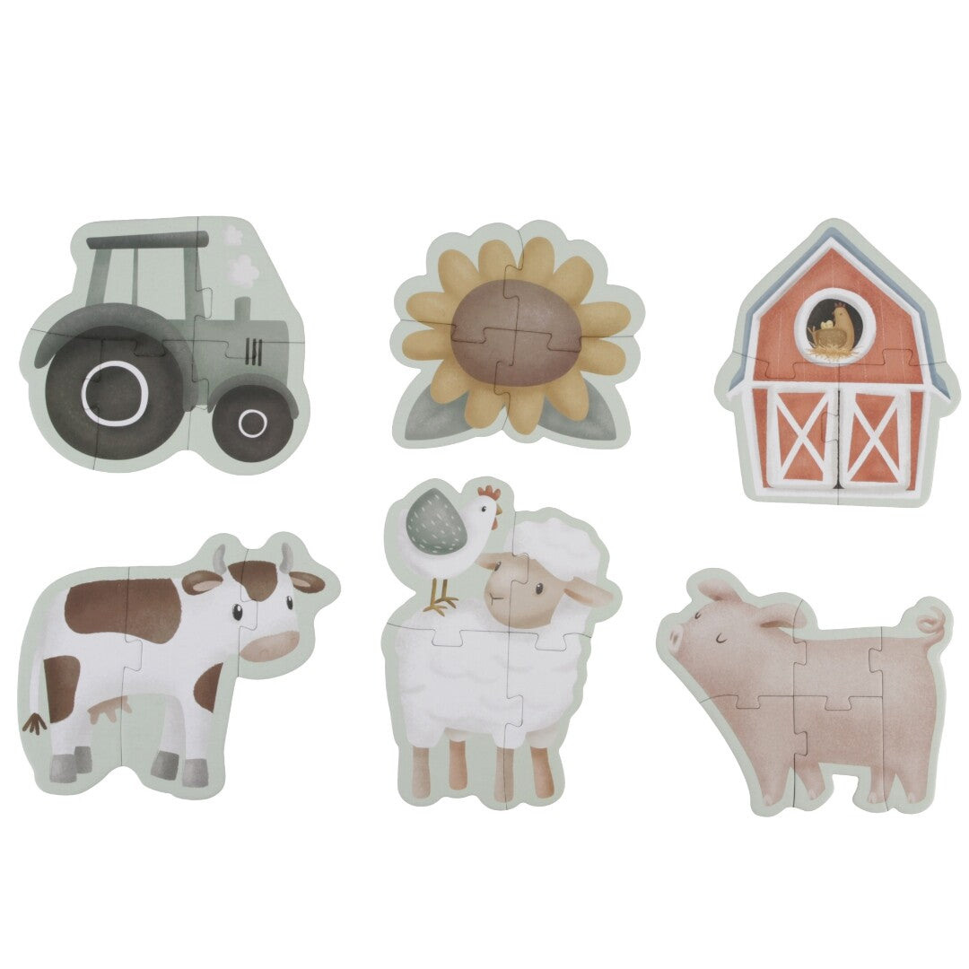 Little dutch puzzel little farm - 2x3, 2x4, 2x5st