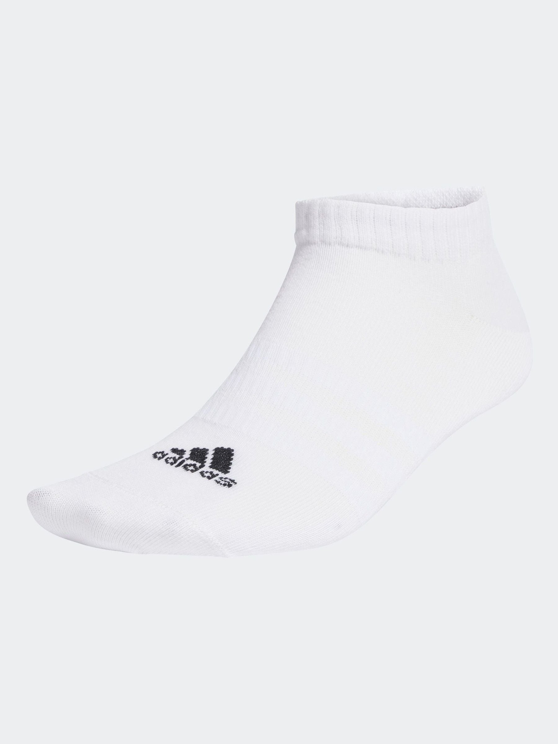 adidas Sportswear verpakking van 3 paar dunne en lichte, lage sportsokken voor volwassenen