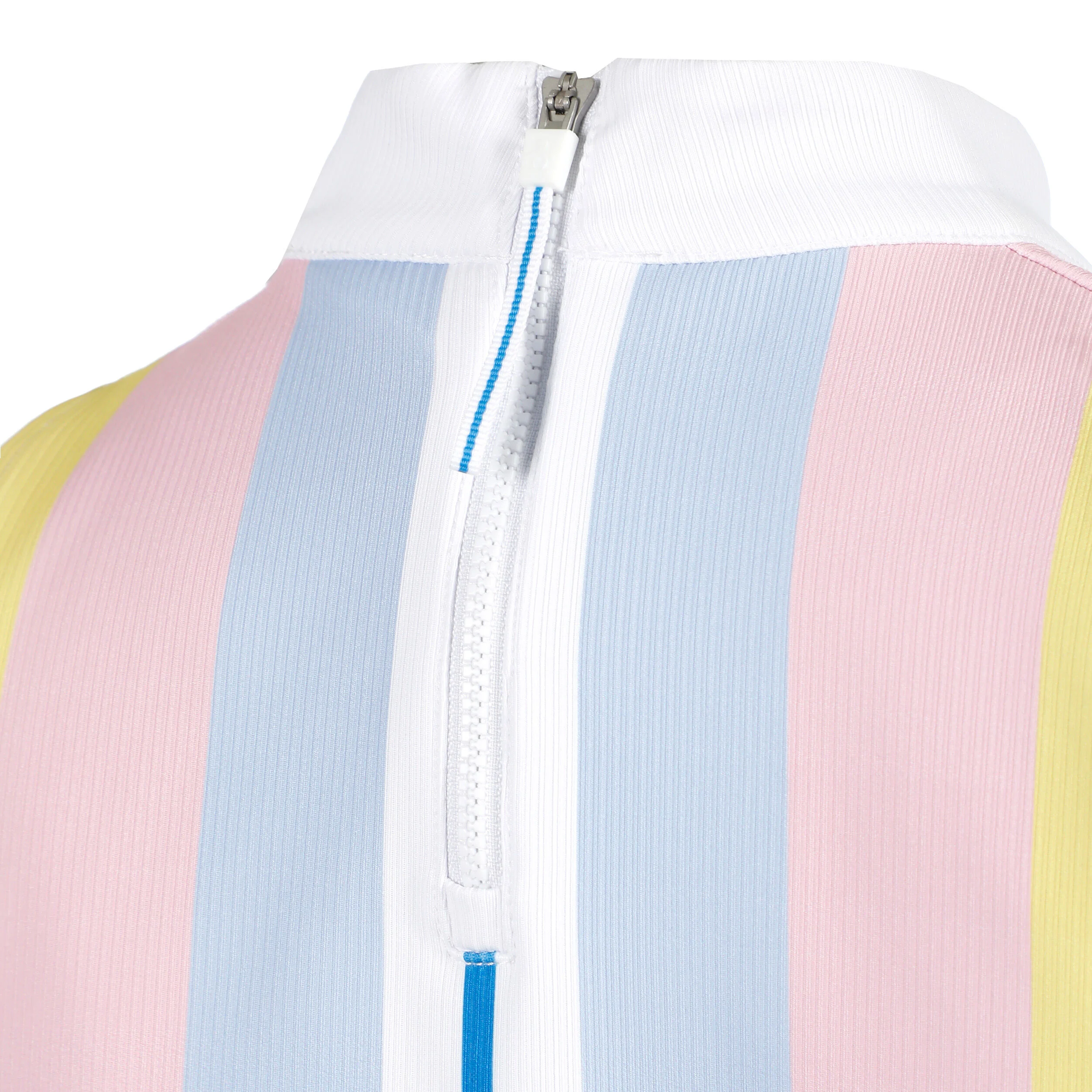 Original Penguin Striped Ribbed Débardeur Tank Top Femmes - Blanc