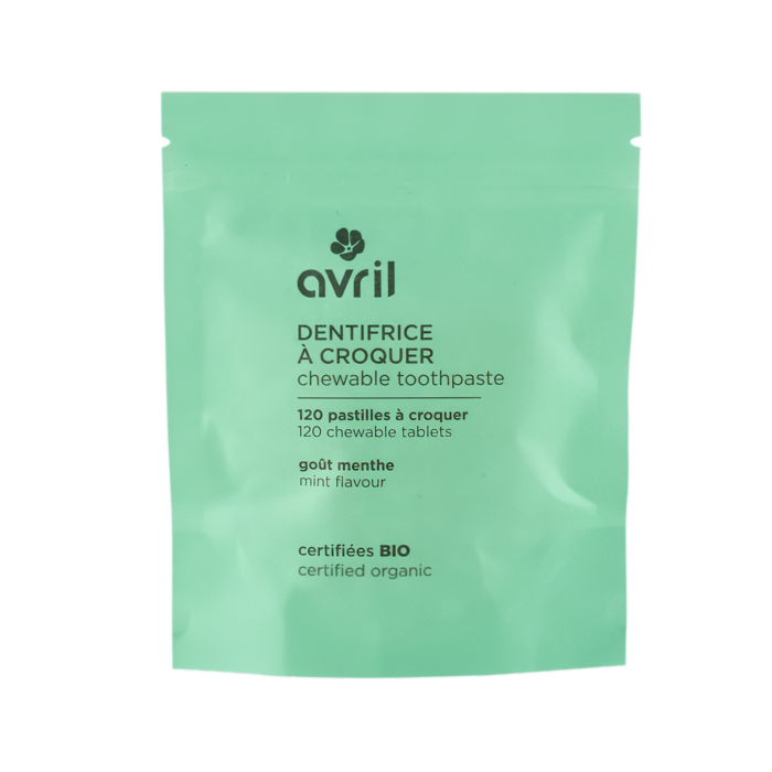 Dentifrice à croquer - Recharge de 120 pastilles