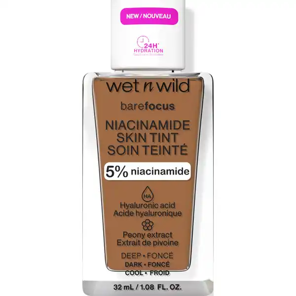bare Focus Niacinamide Skin Tint Deep