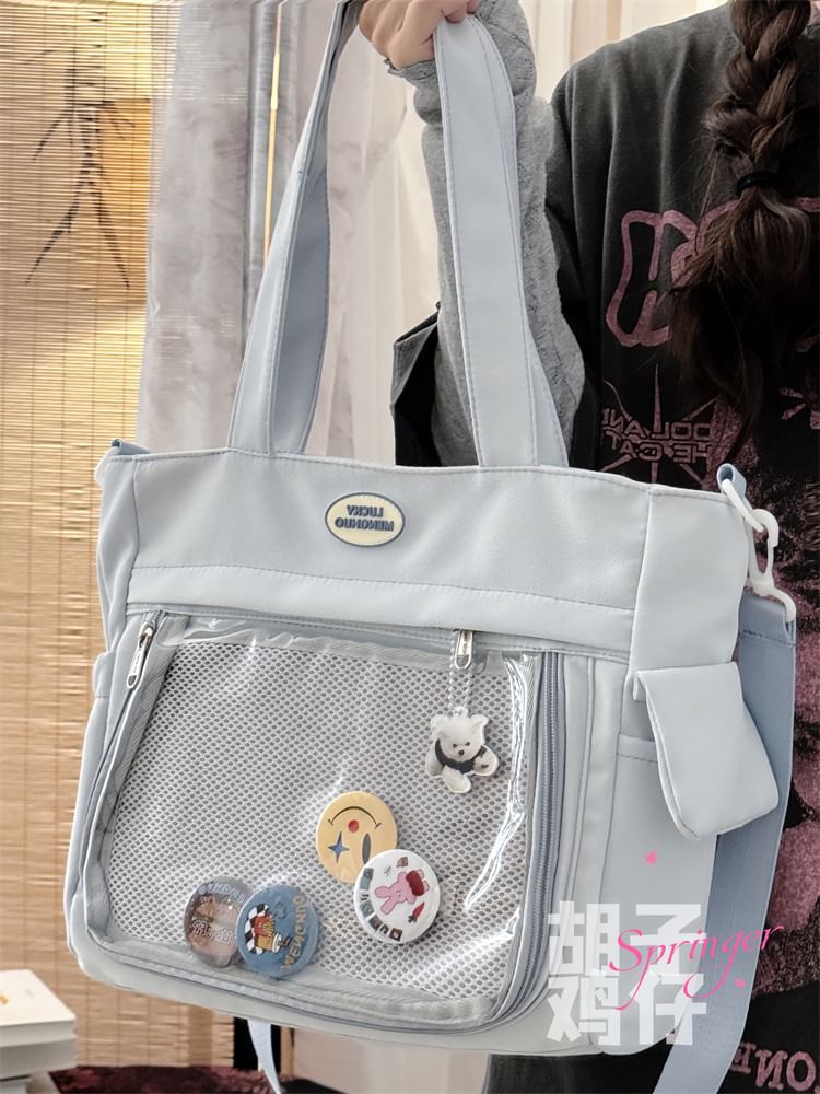 Anchara - Logo PVC Paneel Tote Bag / Deco Board / Tascharm / Set
