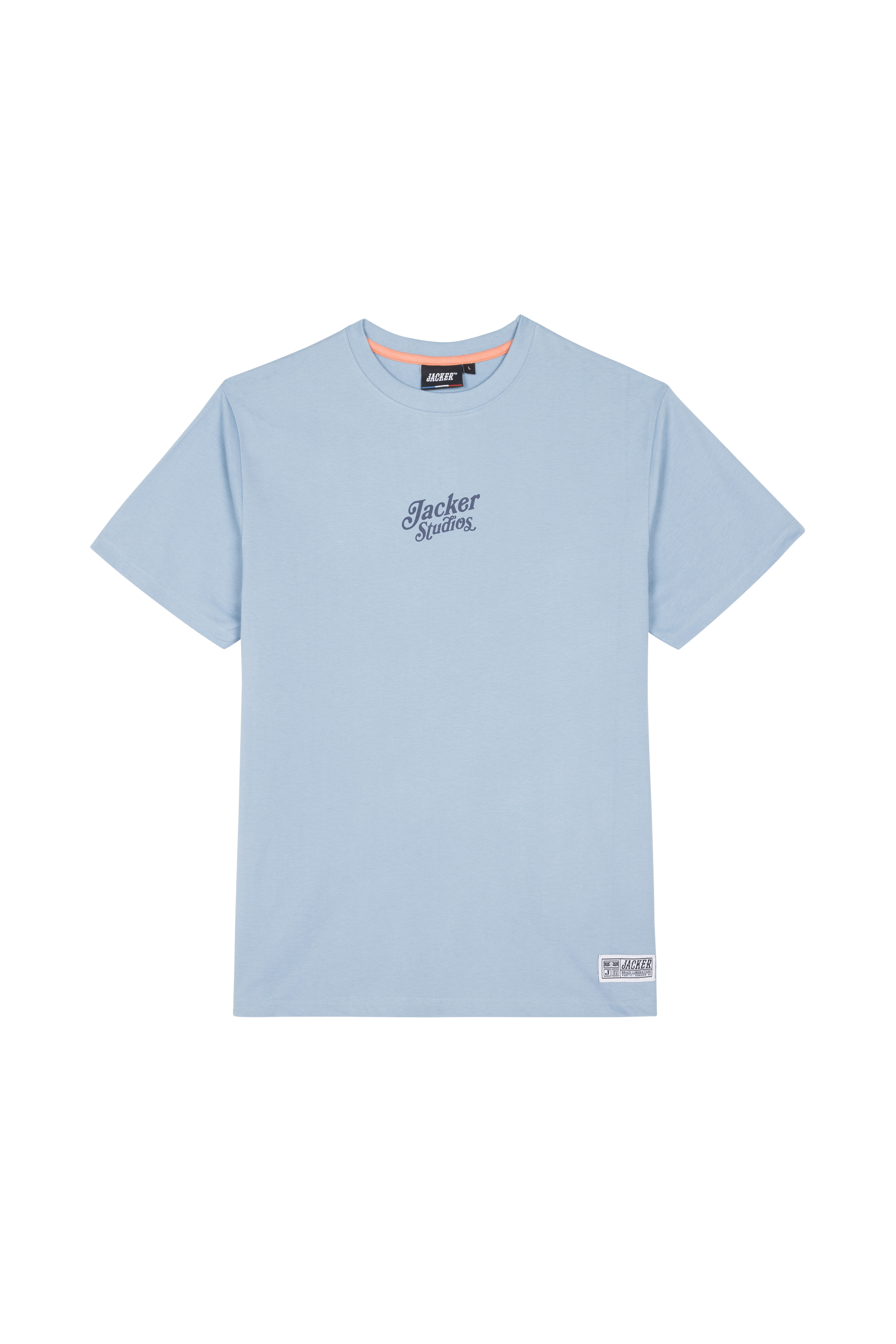 JACKER T-shirt Call Me Later Bleu