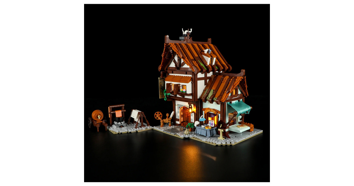 LumibricksMiddle Ages - Medieval Tailor Shop Constructiespeelgoed  (F9038)
