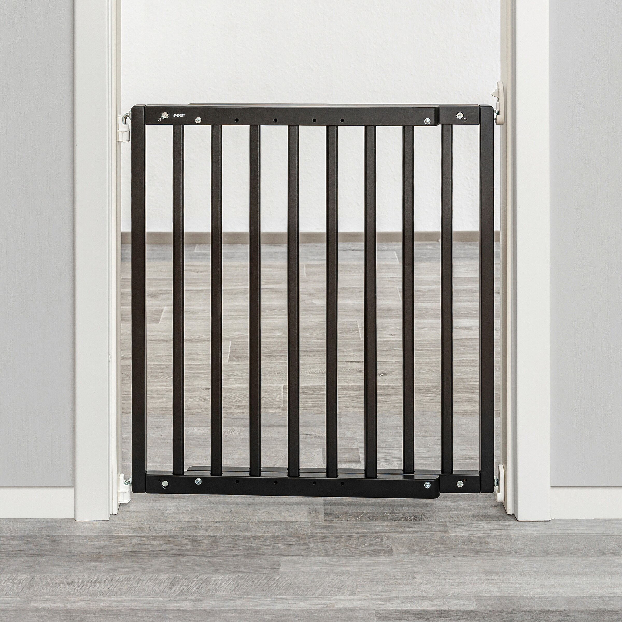 reer Tür- und Treppenschutzgitter Baukasten Schraubgitter schwarz